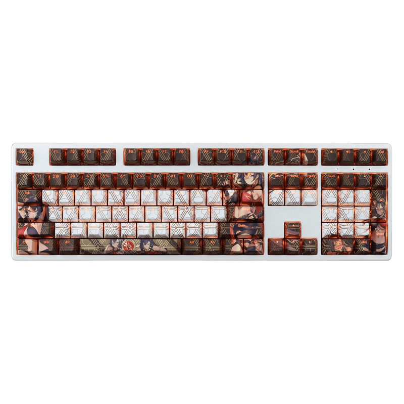 My Anime Keycaps Complete Set Genshin Impact: Dehya Backlit Keycap Set