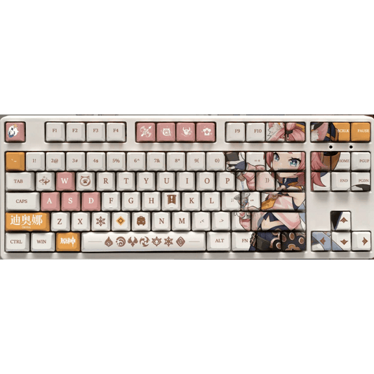 My Anime Keycaps Complete Set Genshin Impact: Diona OEM Keycap Set