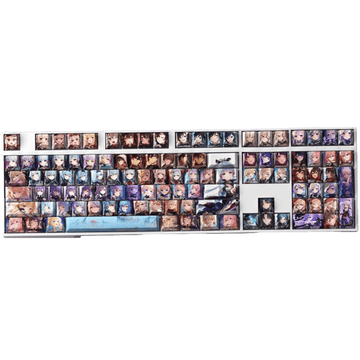 My Anime Keycaps Complete Set Genshin Impact: Female Keycap Set