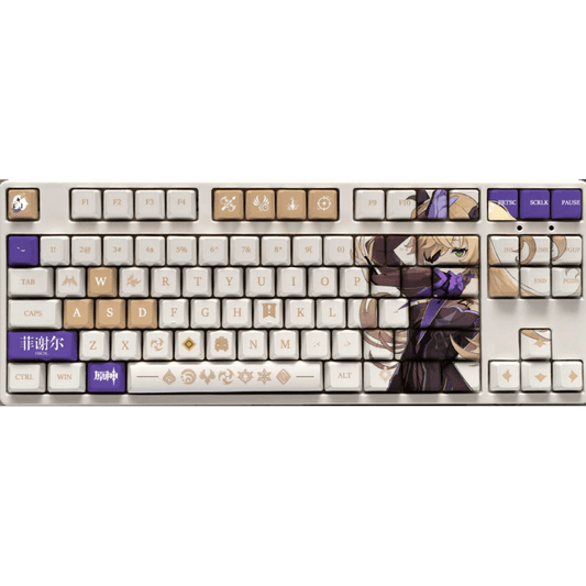My Anime Keycaps Complete Set Genshin Impact: Fischl OEM Keycap Set