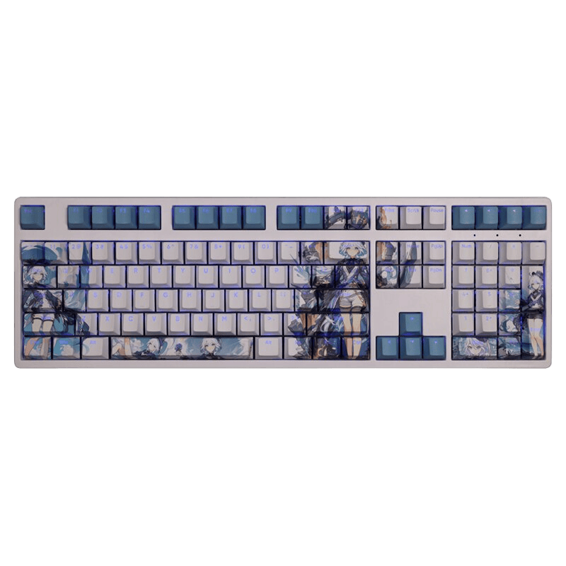 My Anime Keycaps Complete Set Genshin Impact: Focalors Backlit Keycap Set