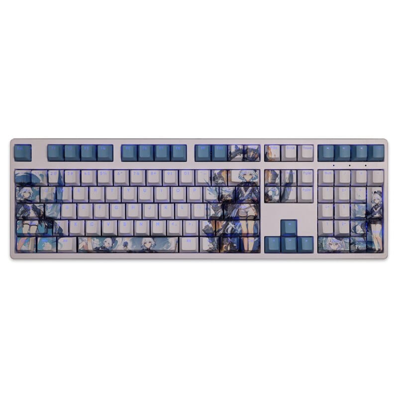 My Anime Keycaps Complete Set Genshin Impact: Focalors Backlit Keycap Set