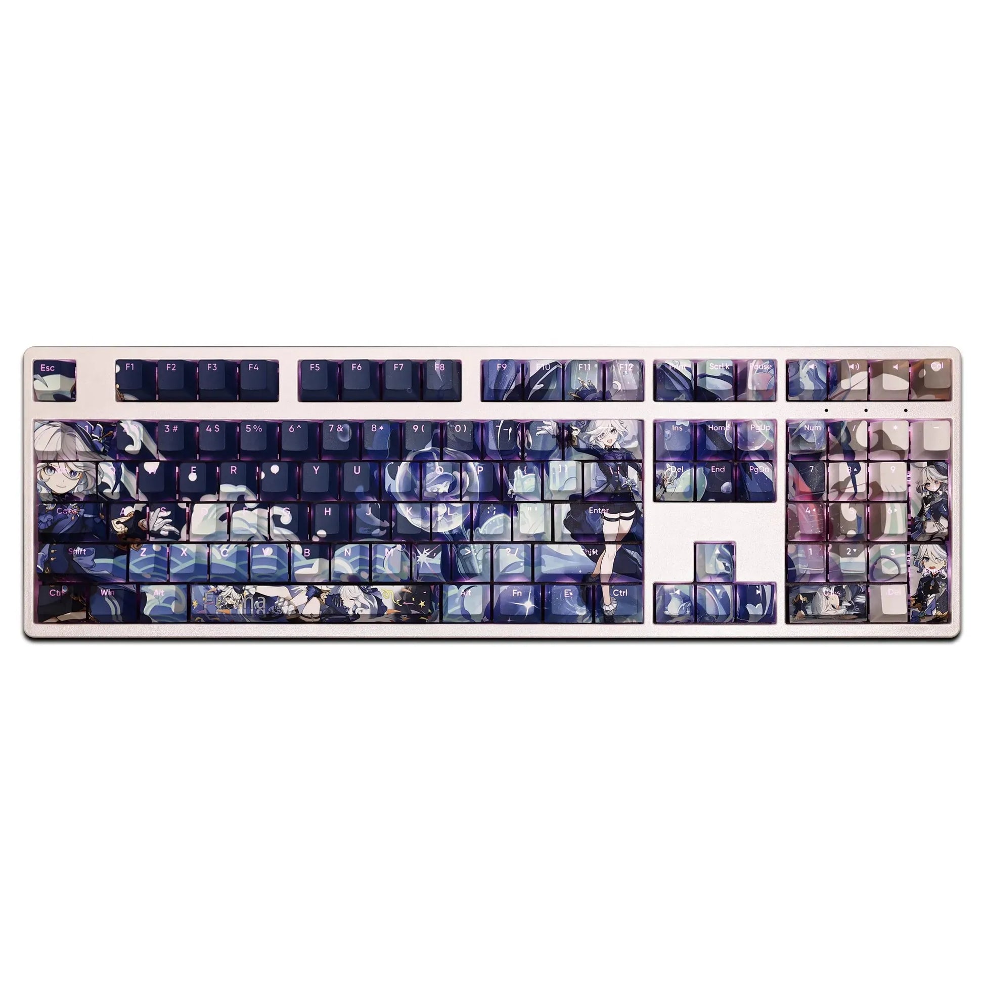 My Anime Keycaps Complete Set Genshin Impact: Furina Backlit Keycap Set