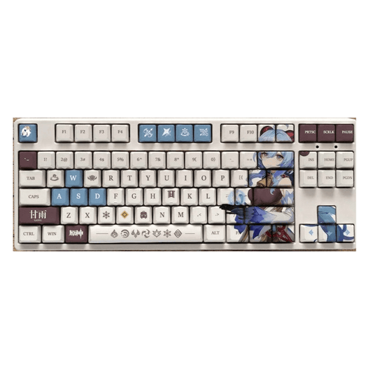 My Anime Keycaps Complete Set Genshin Impact: Ganyu OEM Keycap Set