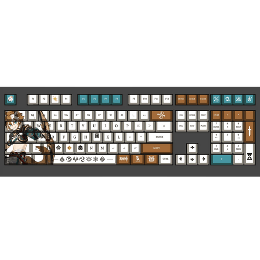 My Anime Keycaps Complete Set Genshin Impact: Gorou OEM Keycap Set