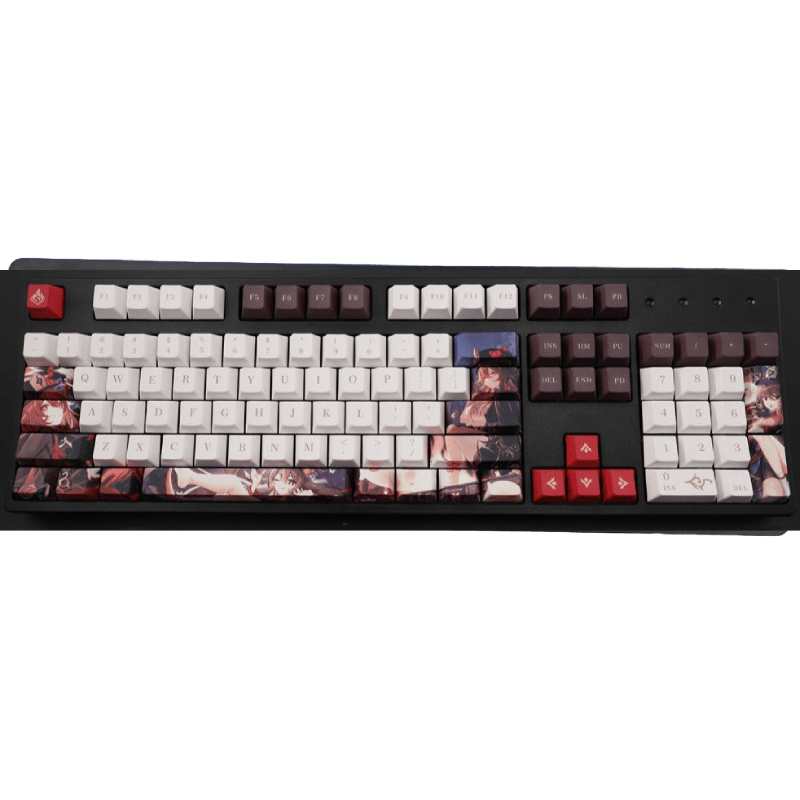 My Anime Keycaps Complete Set Genshin Impact: Hu Tao Brown Keycap Set