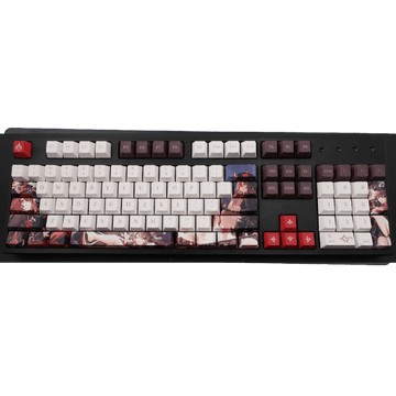 My Anime Keycaps Complete Set Genshin Impact: Hu Tao Brown Keycap Set