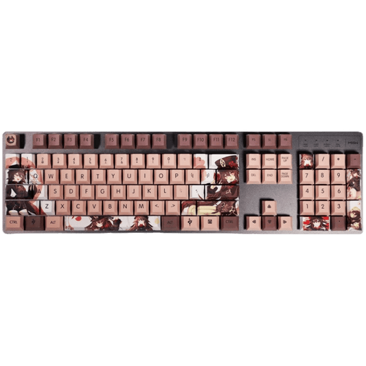 My Anime Keycaps Complete Set Genshin Impact: Hu Tao Pink Keycap Set