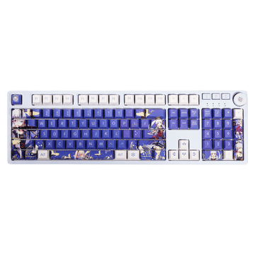 My Anime Keycaps Complete Set Genshin Impact: Kamisato Ayaka Blue Keycap Set
