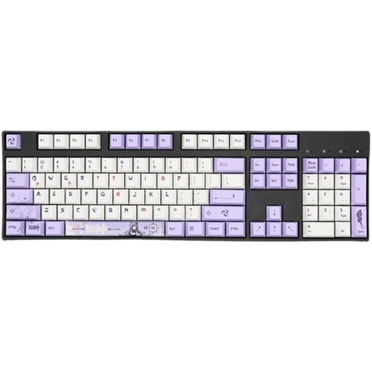 My Anime Keycaps Complete Set Genshin Impact: Keqing White Keycap Set