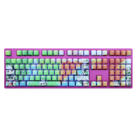 My Anime Keycaps Complete Set Genshin Impact: Nahida Backlit Green Keycap Set
