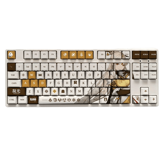 My Anime Keycaps Complete Set Genshin Impact: Ningguang OEM Keycap Set
