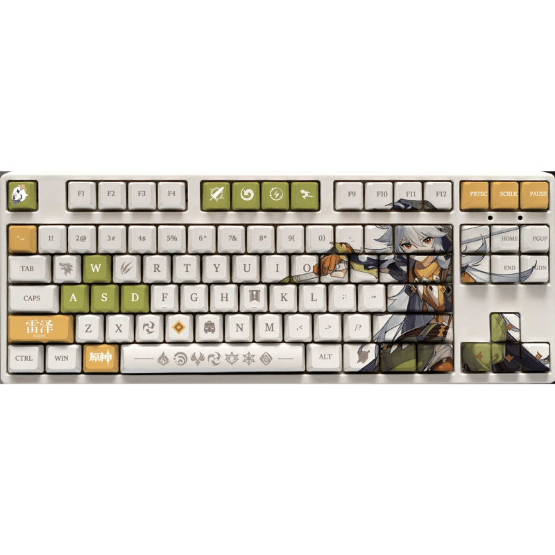 My Anime Keycaps Complete Set Genshin Impact: Razor OEM Keycap Set