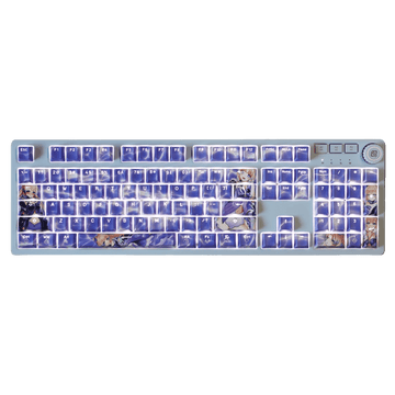 My Anime Keycaps Complete Set Genshin Impact: Sangonomiya Kokomi Backlit Keycap Set