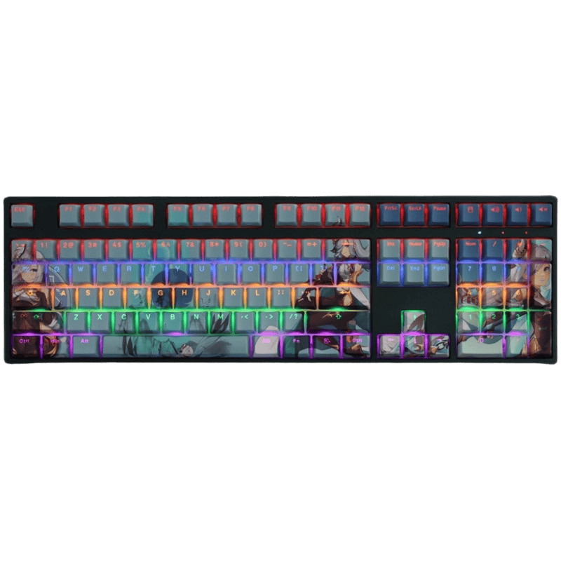 My Anime Keycaps Complete Set Genshin Impact: Shenhe Backlit Keycap Set