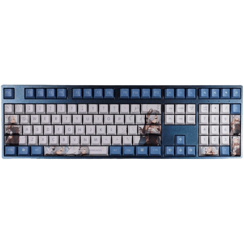 My Anime Keycaps Complete Set Genshin Impact: Shenhe Keycap Set