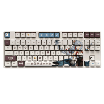 My Anime Keycaps Complete Set Genshin Impact: Shenhe OEM Keycap Set