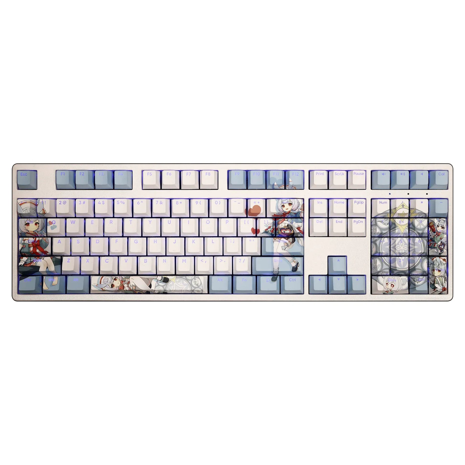 My Anime Keycaps Complete Set Genshin Impact: Sigewinne Backlit Keycap Set