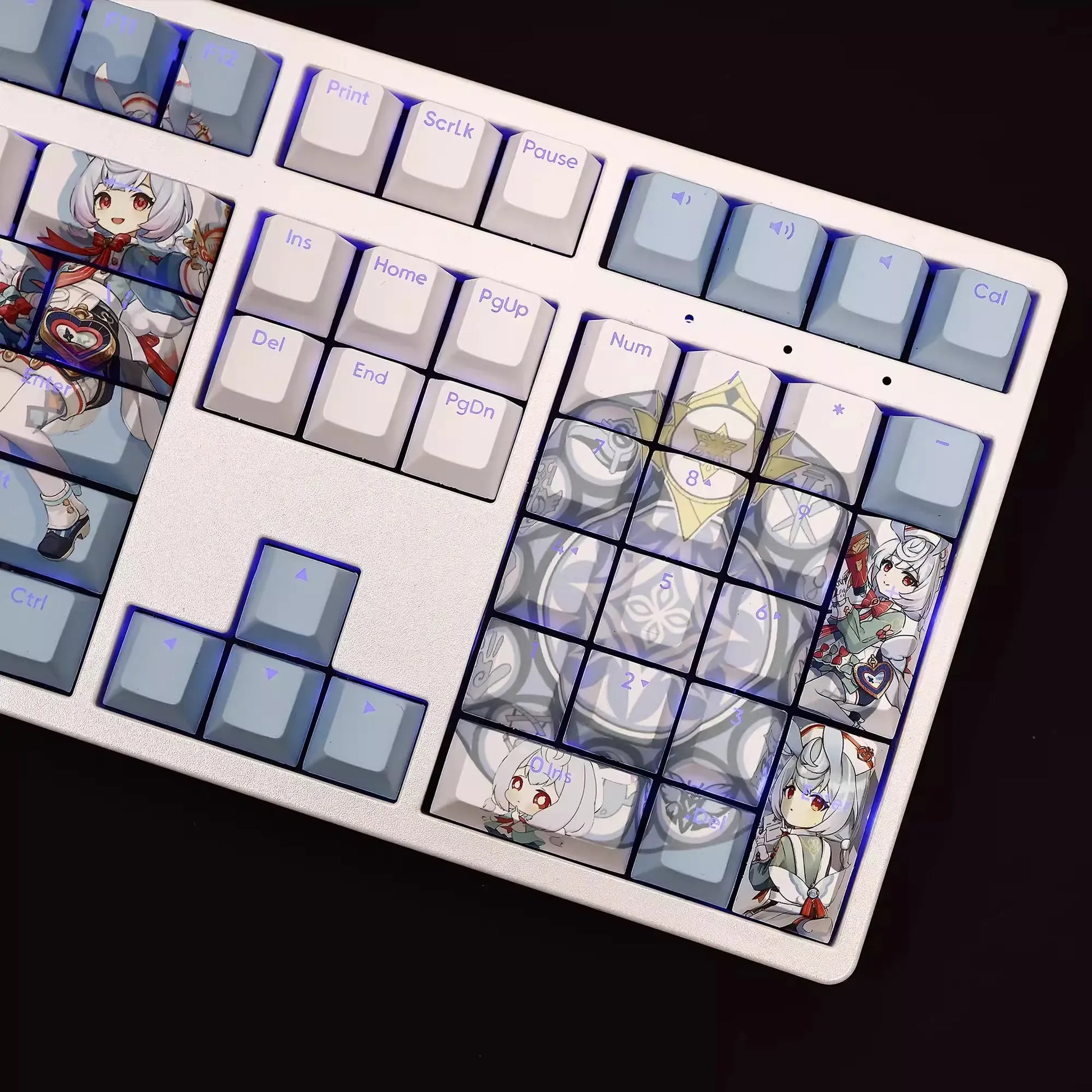 My Anime Keycaps Complete Set Genshin Impact: Sigewinne Backlit Keycap Set