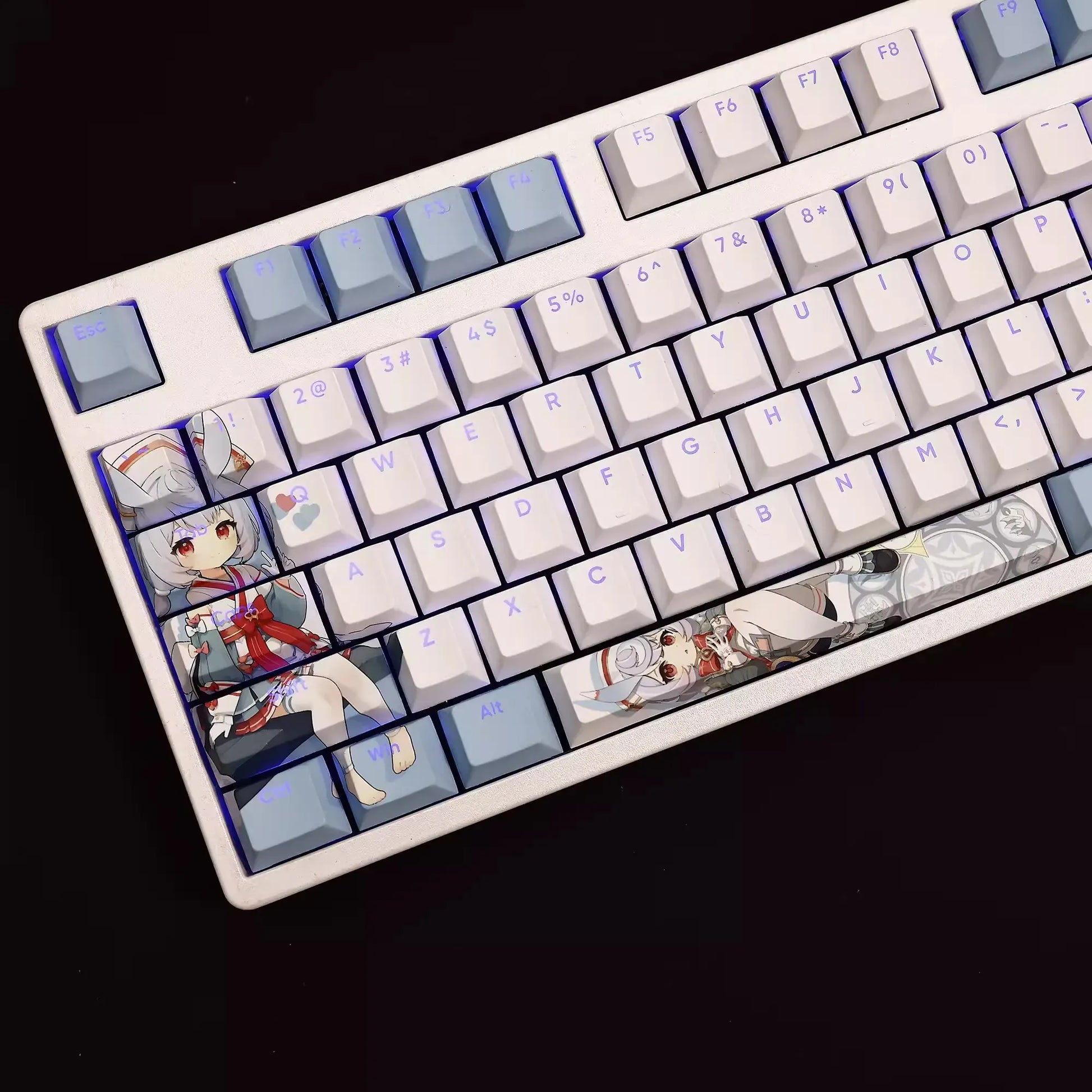 My Anime Keycaps Complete Set Genshin Impact: Sigewinne Backlit Keycap Set