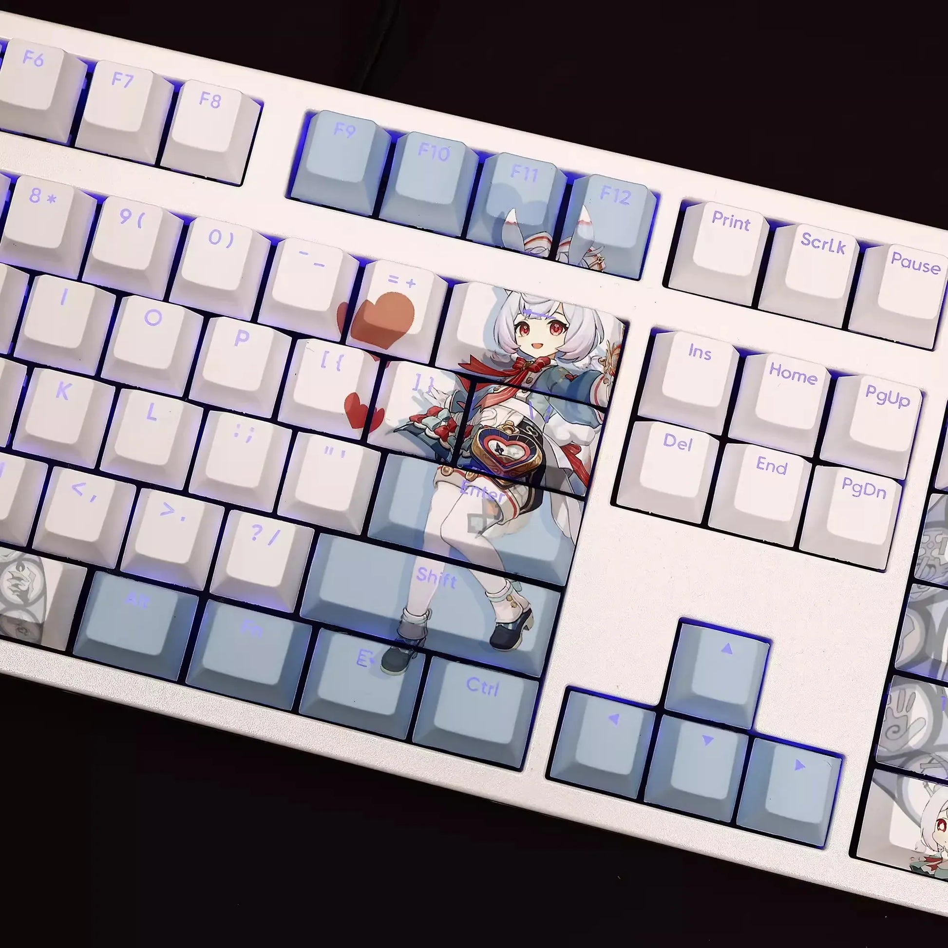 My Anime Keycaps Complete Set Genshin Impact: Sigewinne Backlit Keycap Set