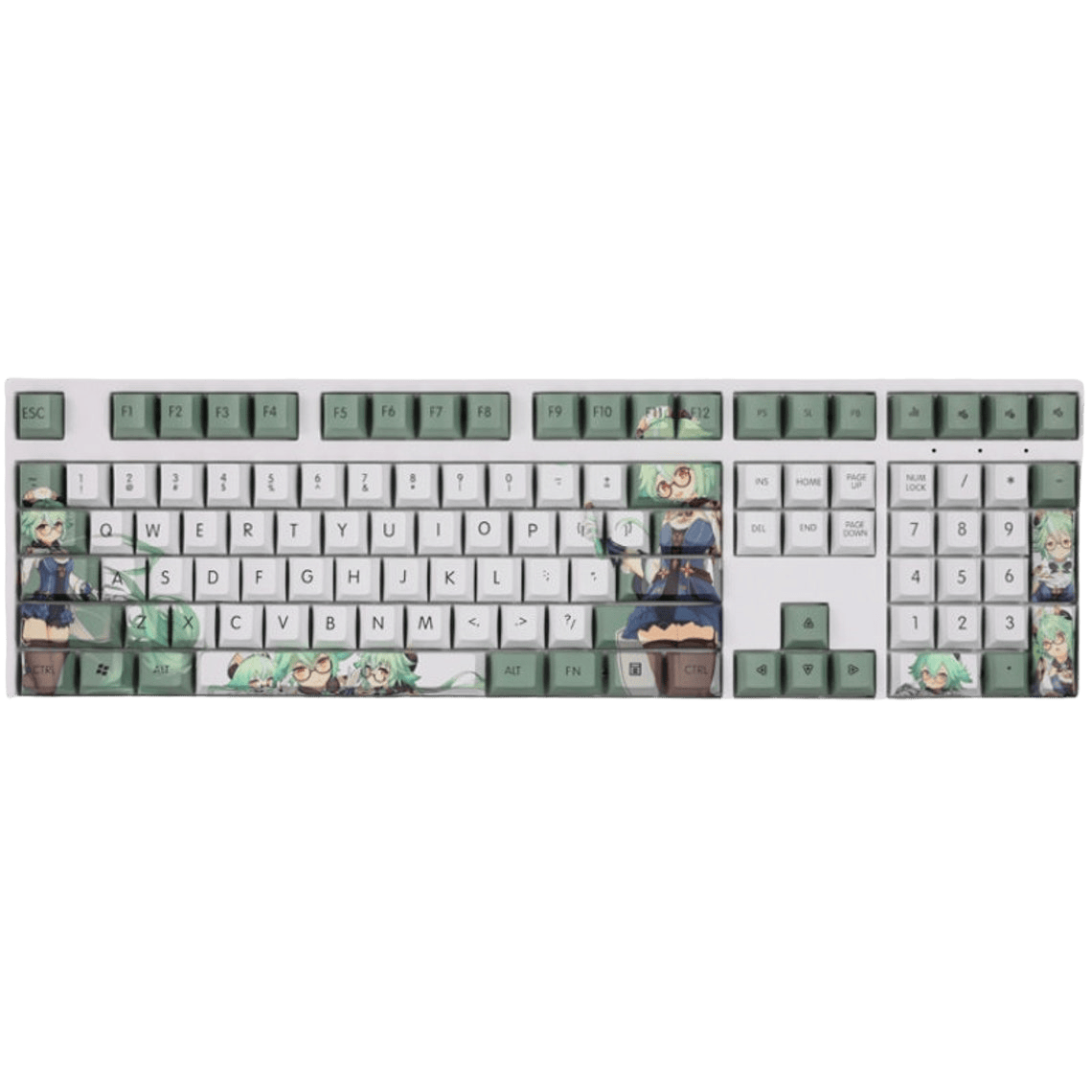 My Anime Keycaps Complete Set Genshin Impact: Sucrose Keycap Set