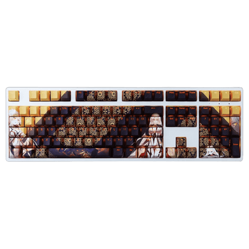 My Anime Keycaps Complete Set Genshin Impact: The Sustainer of Heavenly Principles Backlit Keycap Set