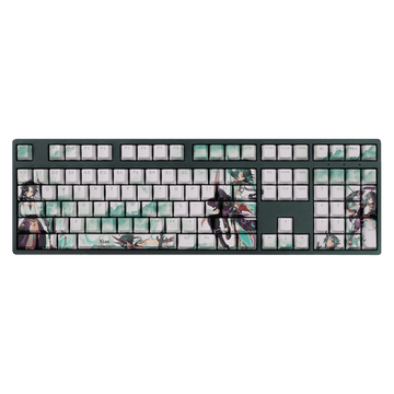 My Anime Keycaps Complete Set Genshin Impact: Xiao Backlit Keycap Set
