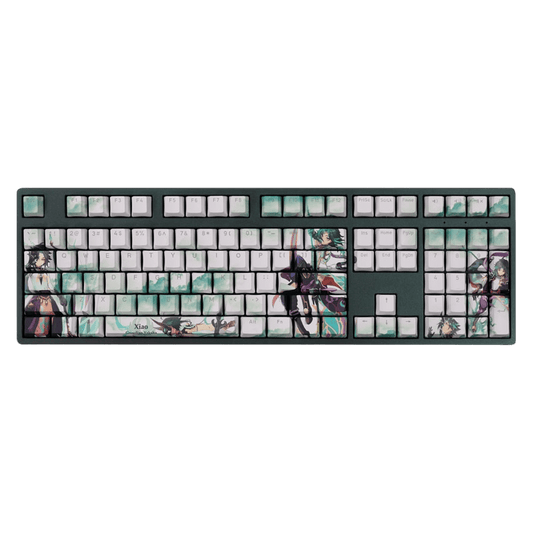 My Anime Keycaps Complete Set Genshin Impact: Xiao Backlit Keycap Set