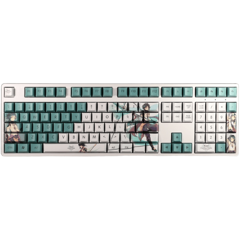 My Anime Keycaps Complete Set Genshin Impact: Xiao Keycap Set