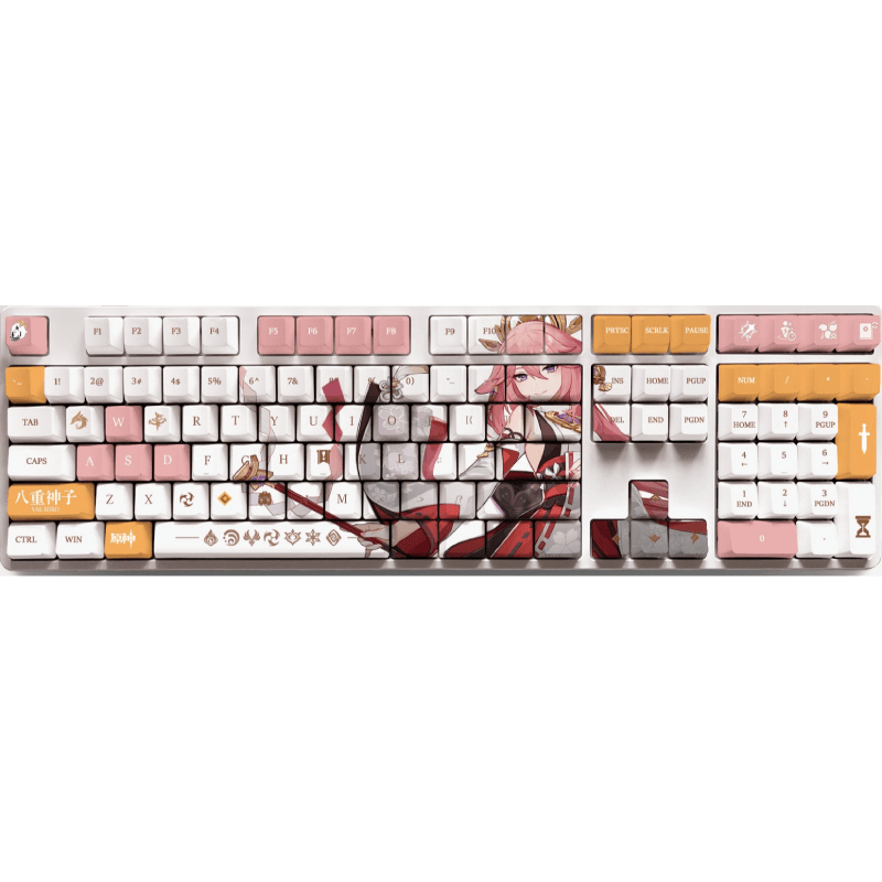 My Anime Keycaps Complete Set Genshin Impact: Yae Miko OEM Keycap Set