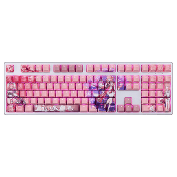 My Anime Keycaps Complete Set Genshin Impact: Yae Miko Pink Backlit Keycap Set