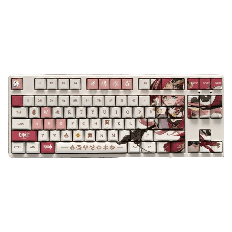 My Anime Keycaps Complete Set Genshin Impact: Yanfei OEM Keycap Set