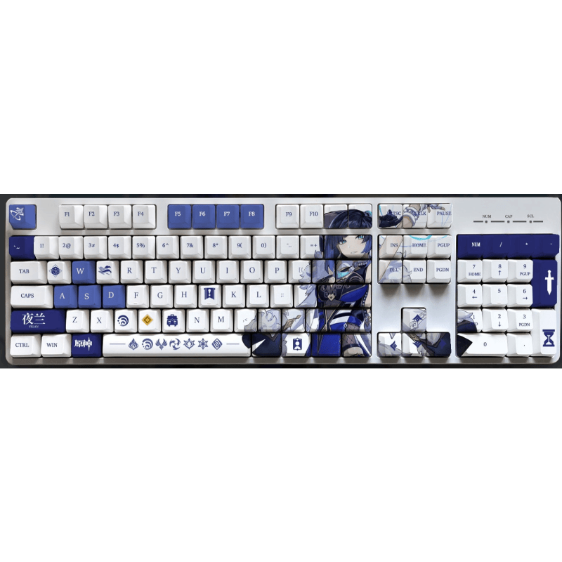 My Anime Keycaps Complete Set Genshin Impact: Yelan OEM Keycap Set