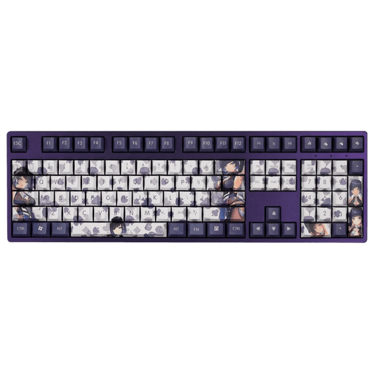 My Anime Keycaps Complete Set Genshin Impact: Yelan White Keycap Set