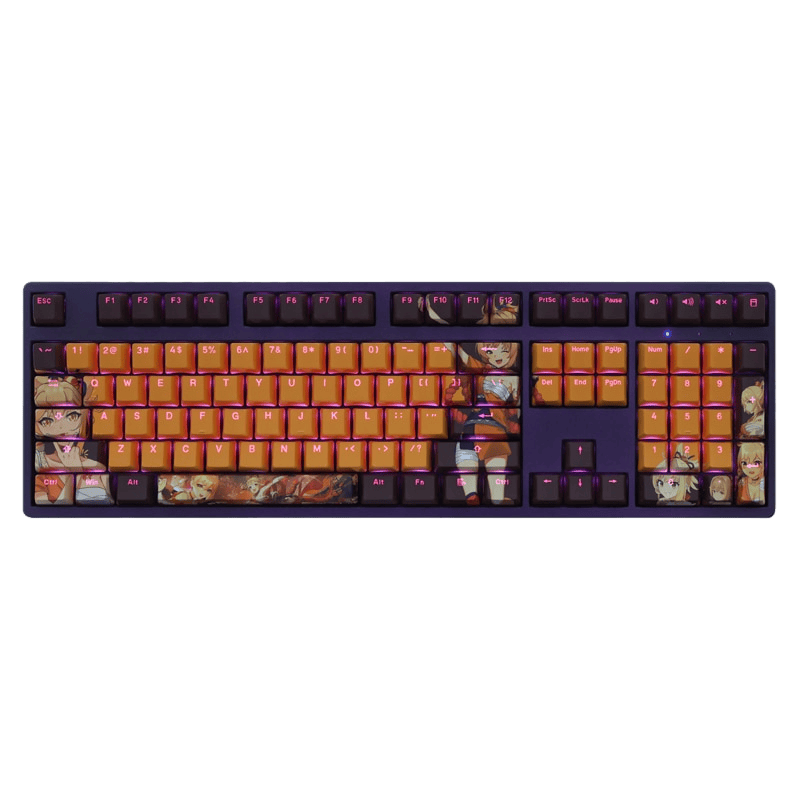 My Anime Keycaps Complete Set Genshin Impact: Yoimiya Backlit Keycap Set