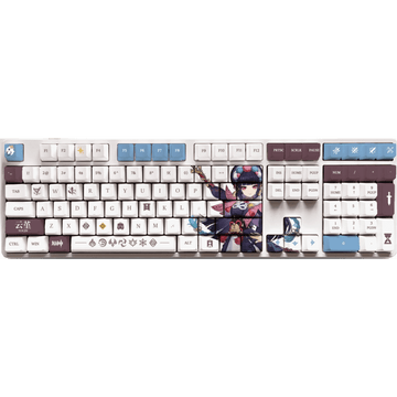 My Anime Keycaps Complete Set Genshin Impact: Yun Jin OEM Keycap Set