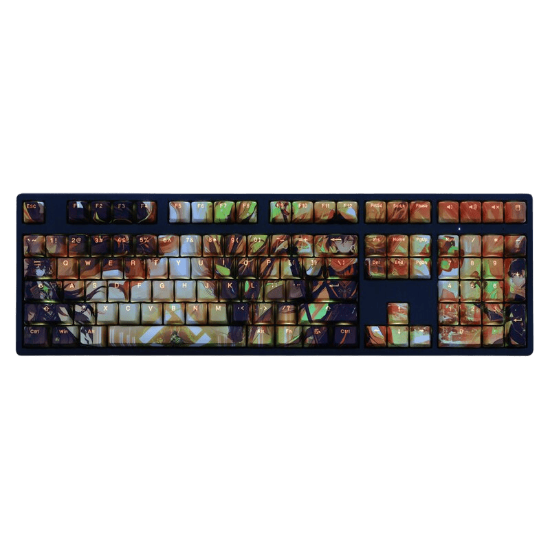 My Anime Keycaps Complete Set Genshin Impact: Zhongli Backlit Keycap Set