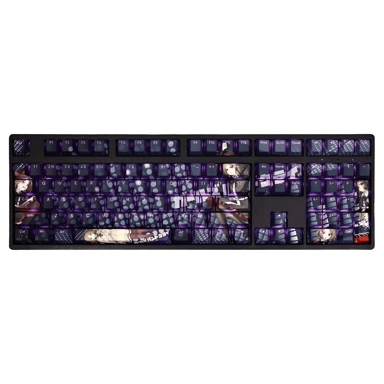 My Anime Keycaps Complete Set Girls Band Cry: Tomo Ebizuka Backlit Keycap Set