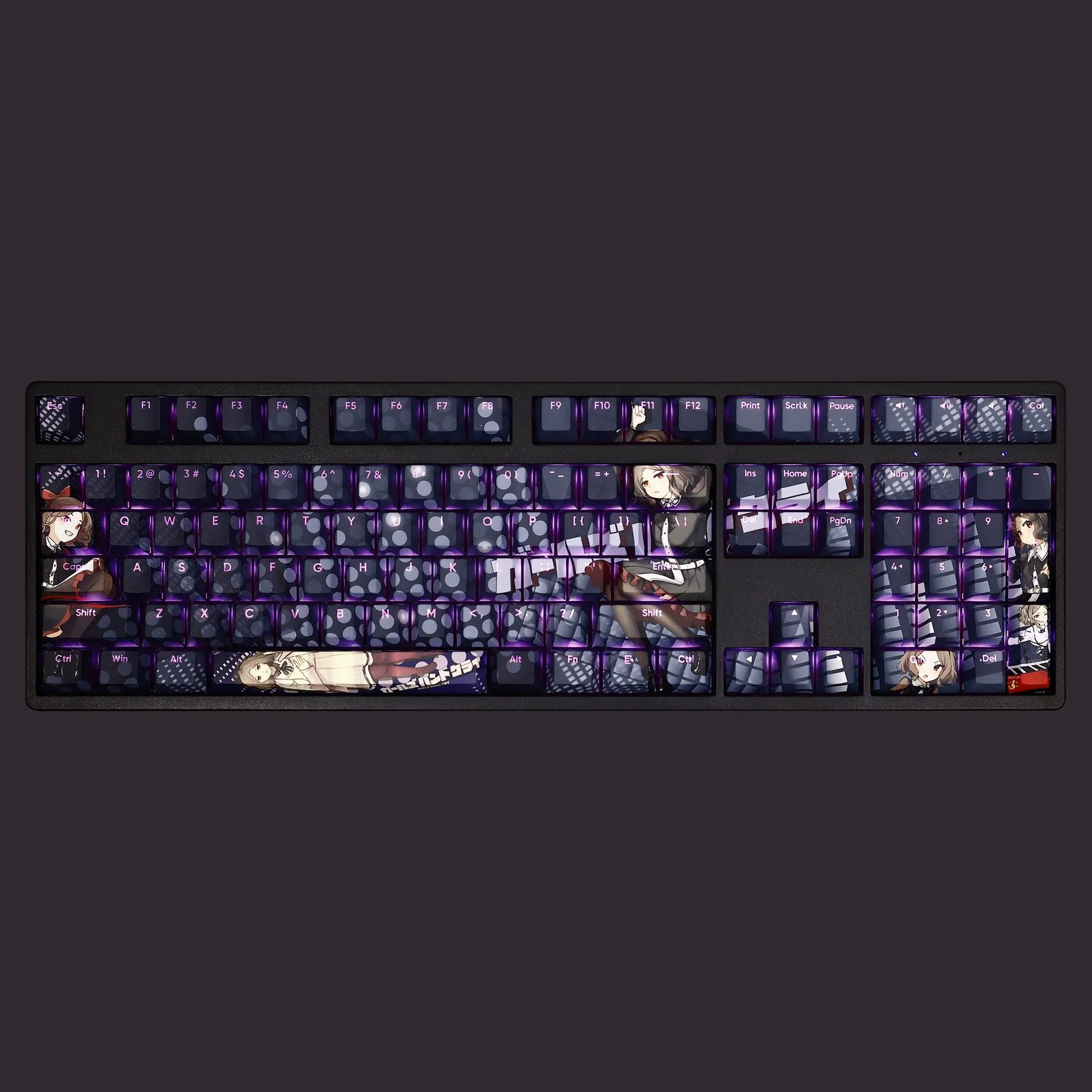 My Anime Keycaps Complete Set Girls Band Cry: Tomo Ebizuka Backlit Keycap Set