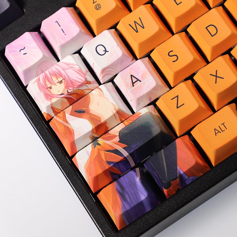 My Anime Keycaps Complete Set Guilty Crown: Inori Yuzuriha Keycap Set