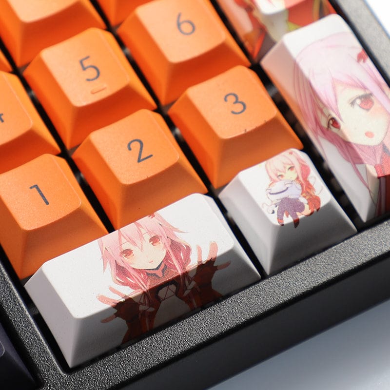 My Anime Keycaps Complete Set Guilty Crown: Inori Yuzuriha Keycap Set