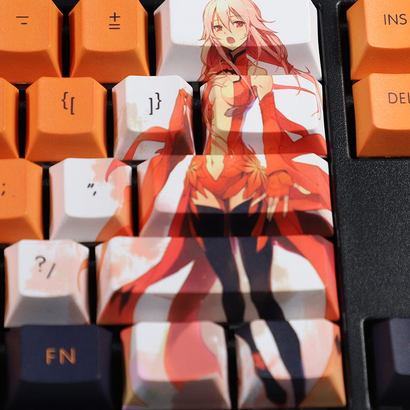 My Anime Keycaps Complete Set Guilty Crown: Inori Yuzuriha Keycap Set