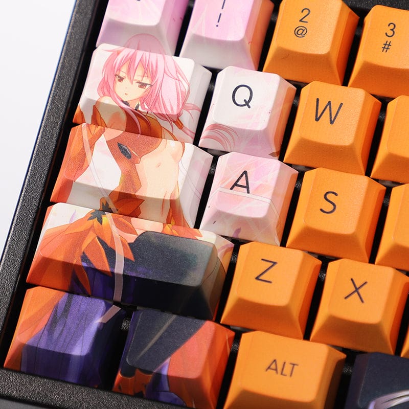 My Anime Keycaps Complete Set Guilty Crown: Inori Yuzuriha Keycap Set