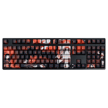 My Anime Keycaps Complete Set Hell Girl: Ai Enma Orange Keycap Set