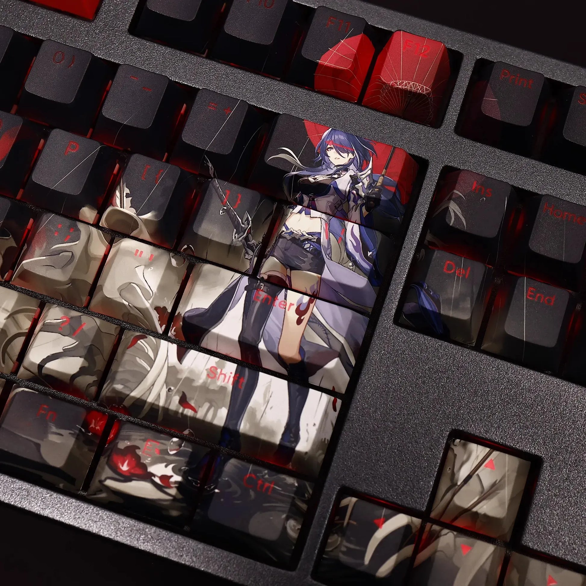 My Anime Keycaps Complete Set Honkai: Acheron Backlit Keycap Set