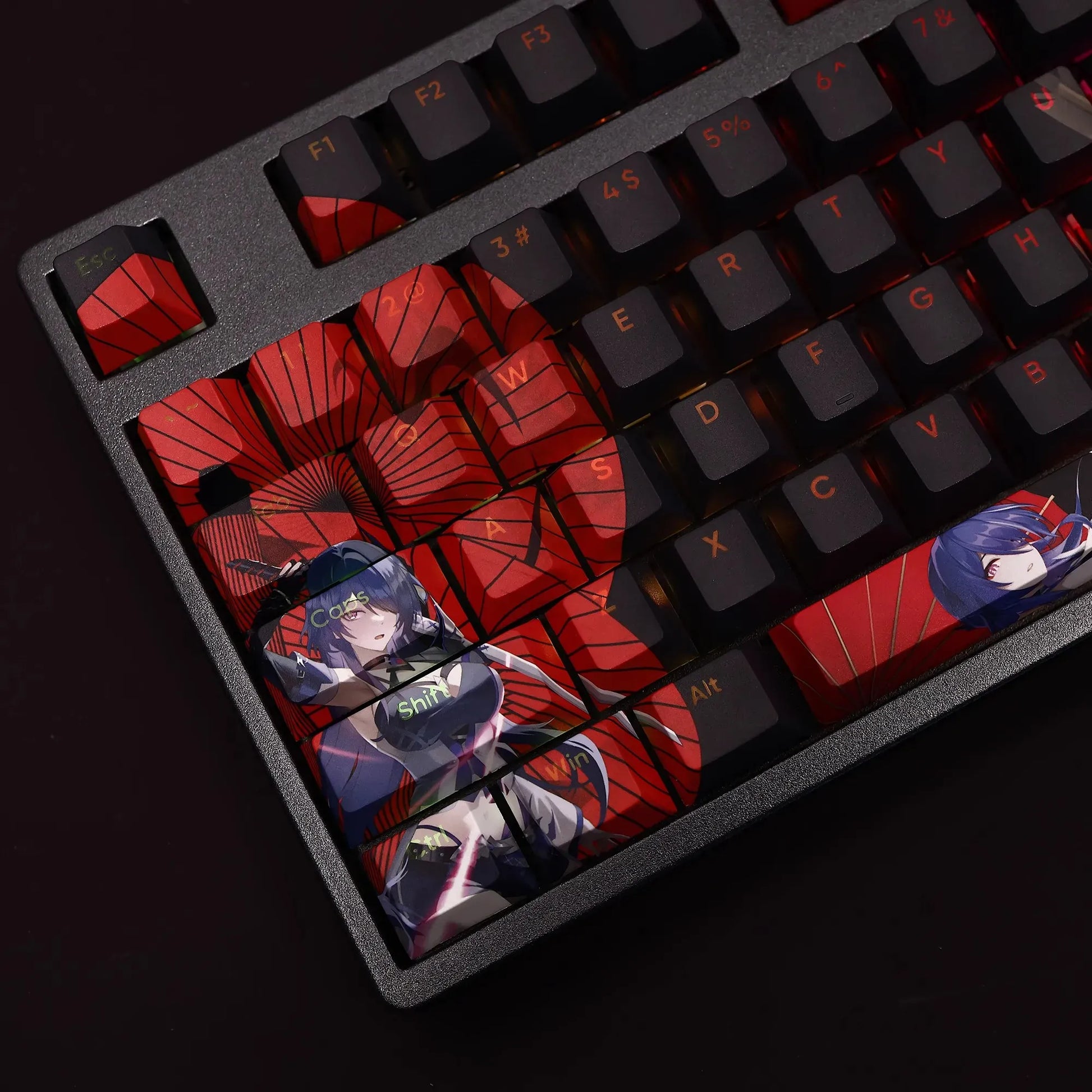 My Anime Keycaps Complete Set Honkai: Acheron Backlit Keycap Set