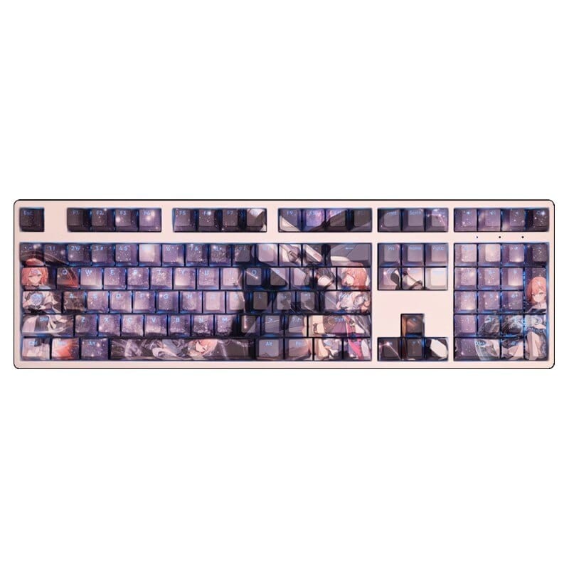 My Anime Keycaps Complete Set Honkai: Asta Backlit Keycap Set
