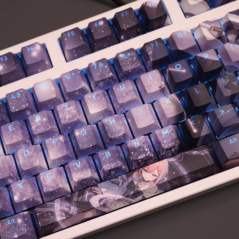 My Anime Keycaps Complete Set Honkai: Asta Backlit Keycap Set