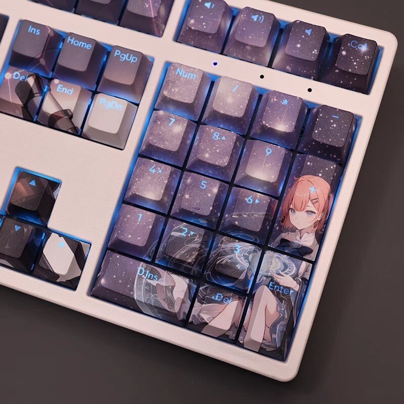 My Anime Keycaps Complete Set Honkai: Asta Backlit Keycap Set